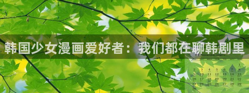 omofun.in：韩国少女漫画爱好者：我们都在聊韩剧里
